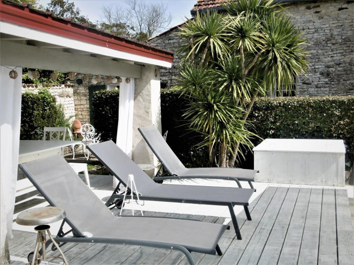 Le Chai Maison De Charme Pour Tribu Joyeuse Le Chateau-d'Oleron Luaran gambar